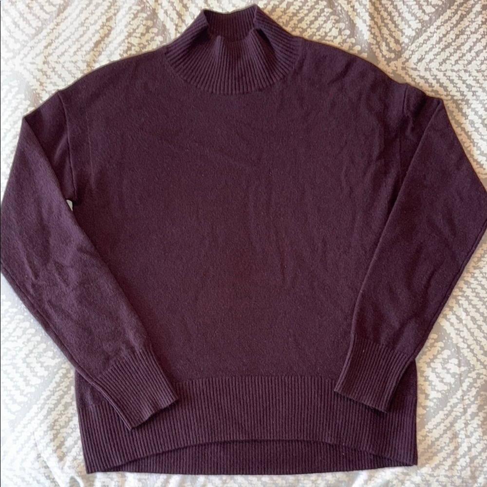 Purple Banana Republic Cashmere Sweater - XXS